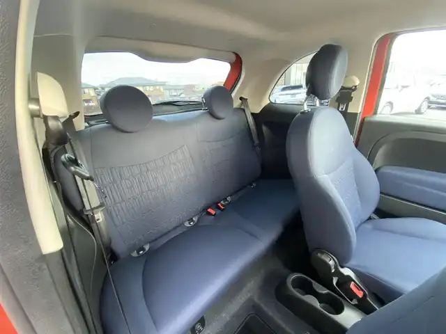 フィアット ５００ ツインエア カルト 福岡県 2022(令4)年 2.1万km ビタミニックオレンジ ・1オーナー/・クルーズコントロール/・純正ディスプレイオーディオ/Bluetooth/USB/・バックカメラ/・ドライブレコーダー/・ETC/・保証書/・取扱説明書/・スペアキー