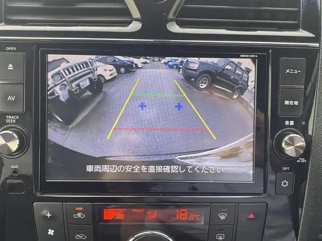 日産 セレナ ハイウェイスター Sハイブリッド 滋賀県 2015(平27)年 6.3万km ダイヤモンドブラック ワンオーナー/純正SDナビ（Bluetooth、CD、DVD、iPod）/フリップダウンモニター/フルセグTV/バックカメラ/両側パワースライドドア/ABS/横滑り防止装置/レーンキープアシスト/Wエアバッグ/前後社外ドライブレコーダー/プッシュスタート/スマートキー/純正フロアマット/LEDヘッドライト/保証書/取扱説明書
