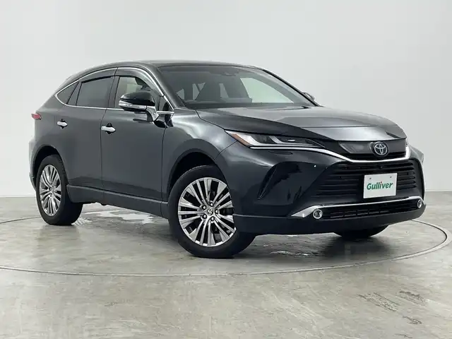 トヨタ ハリアー ハイブリッド Z レザーパッケージ 群馬県 2021(令3)年 2.1万km プレシャスブラックパール 純正１２，３インチディスプレイオーディオ/ビルトインETC２，０/シートヒーター/ステアリングスイッチ/LEDヘッドライト
