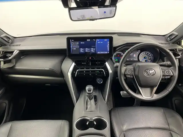 トヨタ ハリアー ハイブリッド Z レザーパッケージ 群馬県 2021(令3)年 2.1万km プレシャスブラックパール 純正１２，３インチディスプレイオーディオ/ビルトインETC２，０/シートヒーター/ステアリングスイッチ/LEDヘッドライト