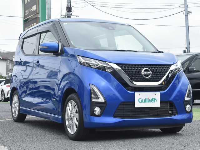 日産 デイズ HWS X プロパイロットED 神奈川県 2019(平31)年 3.1万km オーシャンブルーP プロパイロット/純正メモリナビ/フルセグテレビ/アラウンドビューモニター/プッシュスタート/ドライブレコーダー/ETC/LEDヘッドライト/保証書/取説/ナビ説
