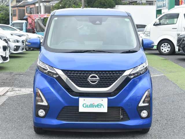 日産 デイズ HWS X プロパイロットED 神奈川県 2019(平31)年 3.1万km オーシャンブルーP プロパイロット/純正メモリナビ/フルセグテレビ/アラウンドビューモニター/プッシュスタート/ドライブレコーダー/ETC/LEDヘッドライト/保証書/取説/ナビ説