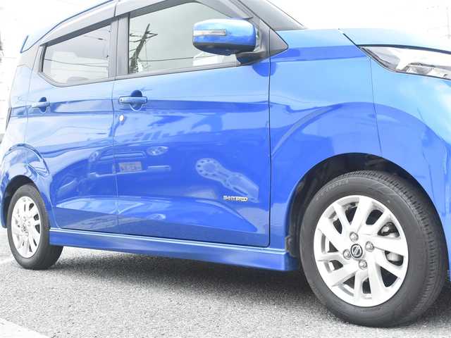 日産 デイズ HWS X プロパイロットED 神奈川県 2019(平31)年 3.1万km オーシャンブルーP プロパイロット/純正メモリナビ/フルセグテレビ/アラウンドビューモニター/プッシュスタート/ドライブレコーダー/ETC/LEDヘッドライト/保証書/取説/ナビ説