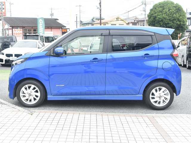 日産 デイズ HWS X プロパイロットED 神奈川県 2019(平31)年 3.1万km オーシャンブルーP プロパイロット/純正メモリナビ/フルセグテレビ/アラウンドビューモニター/プッシュスタート/ドライブレコーダー/ETC/LEDヘッドライト/保証書/取説/ナビ説