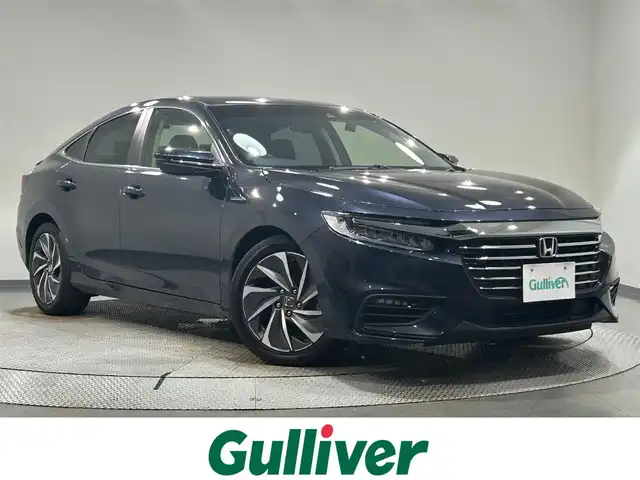 ホンダ インサイト EX 愛知県 2018(平30)年 1.9万km コスミックブルーメタリック 純正ホンダインターナビ/CD/DVD/Bluetooth/フルセグTV/バックカメラ/純正ETC2.0/ホンダセンシング/衝突軽減ブレーキ/ブラインドスポットモニター/エレクトリックギアセレクター/D/N席パワーシート/シートヒーター/コンビシート/17incAW/プラズマクラスターエアコンディショナー/8スピーカー（4スピーカー＋4ツイーター）/LEDヘッドライト/オートライト/スマートキー/プッシュスタート
