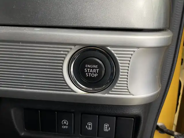 スズキ スペーシア ギア HYBRID XZ 鹿児島県 2019(平31)年 13.1万km 黄Ⅱ 純正8インチナビ/（AM/FM/CD/DVD/Bluetooth/フルセグ）/両側パワースライドドア/前後ドライブレコーダー/シートヒーター/ETC/ルーフラック/社外アルミホイール/LEDヘッドライト/スマートキー/スペアキー/保証書/取扱説明書