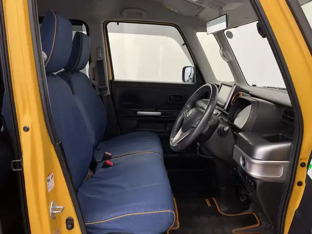 スズキ スペーシア ギア HYBRID XZ 鹿児島県 2019(平31)年 13.1万km 黄Ⅱ 純正8インチナビ/（AM/FM/CD/DVD/Bluetooth/フルセグ）/両側パワースライドドア/前後ドライブレコーダー/シートヒーター/ETC/ルーフラック/社外アルミホイール/LEDヘッドライト/スマートキー/スペアキー/保証書/取扱説明書