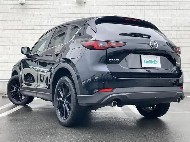 マツダ ＣＸ－５ 20S ブラックトーンED 静岡県 2024(令6)年 1.5万km ジェットブラックマイカ i-ACTIVSENSE/純正10.25インチディスプレイナビ/　AM FM Bluetooth USB AppleCarPlay AndroidAuto/フルセグTV/前後方ドライブレコーダー/LEDオートヘッドライト/レーダークルーズコントロール/前後方クリアランスソナー/パワーシート(運転席)/シート/ステアリングヒーター/純正19インチアルミホイール/スマートキー2本/パドルシフト/ワイヤレス充電/ワンオーナー/アラウンドビューモニター/ETC/ハーフレザーシート