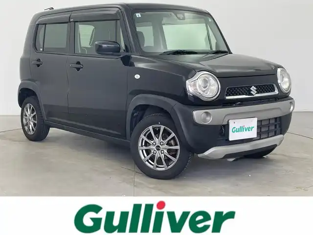 スズキ ハスラー G ターボ 富山県 2015(平27)年 3.1万km ブルーイッシュブラックパール3 メモリナビ /フルセグ/DVD/Bluetooth/ETC/シートヒーター /スマートキー/プッシュスタート/衝突軽減ブレーキ/純正フロアマット/純正ドアバイザー/HIDオートライト