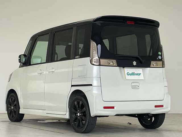 スズキ スペーシア カスタム XS リミテッド 愛知県 2014(平26)年 10.3万km パールホワイト/ブラック2トーンルーフ SDナビ/両側パワースライドドア/シートヒーター/バックカメラ/純正アルミホイール/ETC/LEDヘッドライト/インテリジェントミラー/衝突軽減システム/ワンセグ/CD DVD/Bluetooth/ステアリングスイッチ/スマートキー/プッシュスタート