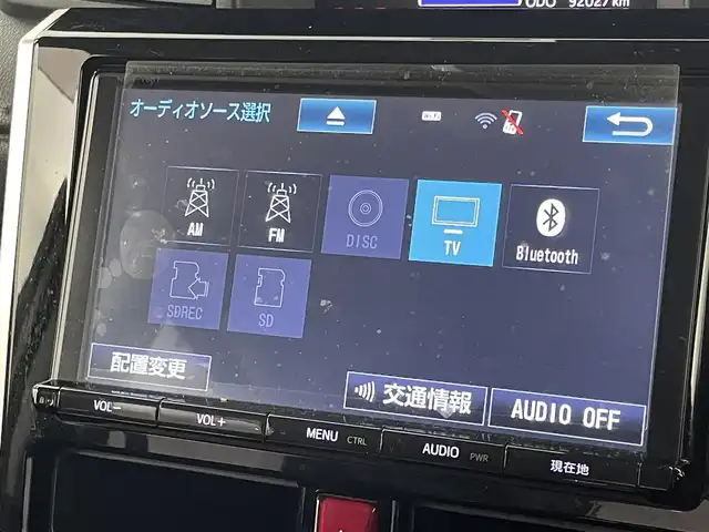 トヨタ ルーミー カスタムG S 福岡県 2018(平30)年 9.2万km パールホワイトⅢ 純正９型ナビ（ＢＴ，フルセグＴＶ）　/バックカメラ　/ビルトインＥＴＣ２．０　/前後ドラレコ　/クルーズコントロール　/コーナーセンサー　/衝突軽減ブレーキ　/両側電動スライドドア　/純正１４インチＡＷ　/ＬＥＤライト