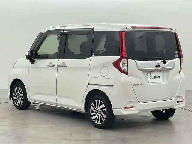 トヨタ ルーミー カスタムG S 福岡県 2018(平30)年 9.2万km パールホワイトⅢ 純正９型ナビ（ＢＴ，フルセグＴＶ）　/バックカメラ　/ビルトインＥＴＣ２．０　/前後ドラレコ　/クルーズコントロール　/コーナーセンサー　/衝突軽減ブレーキ　/両側電動スライドドア　/純正１４インチＡＷ　/ＬＥＤライト