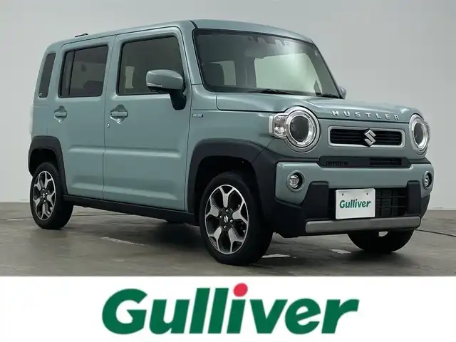 スズキ ハスラー HYBRID X 岡山県 2022(令4)年 2.5万km オフブルーM ワンオーナー		/純正メモリナビゲーション		/【フルセグ/Bluetooth/DVD/MSV】	/スズキセーフティーサポート/・デュアルセンサーブレーキサポート/・ハイビームアシスト/・車線逸脱警報機能/・誤発進抑制機能/・ふらつき警報機能/・先行車発進お知らせ機能/・後退時ブレーキサポート/・後方誤発進抑制機能/・標識認識機能	/バックカメラ	/純正15inアルミホイール+サマータイヤ：装着			/レーダークルーズコントロール		/ビルトインETC		/LEDヘッドライト（AUTO機能付き）		/前席シートヒーター			/純正ドライブレコーダー			/スマートキー		/ステアリングスイッチ		/プッシュスタート		/コーナーセンサー(後ろのみ)				/フロアマット/新車保証書/取扱説明書/スペアキー×１