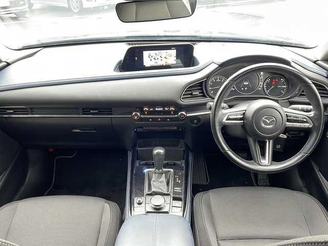 マツダ ＣＸ－３０ 20S プロアクティブ 新潟県 2021(令3)年 7.6万km ポリメタルグレーM ワンオーナー/純正ナビ/(AM/FM/CD/DVD/Bluetooth)/フルセグTV/テレビキャンセラー/衝突軽減ブレーキ/レーンキープアシスト/レーダークルーズコントロール/ブラインドスポットモニター/コーナーセンサー/ヘッドアップディスプレイ/電子パーキングブレーキ/ブレーキホールド/電動リアゲート/コーナーセンサー/ビルトインETC/オートエアコン/オートライト/純正フロアマット/スマートキー/プッシュスタート/取扱説明書/保証書