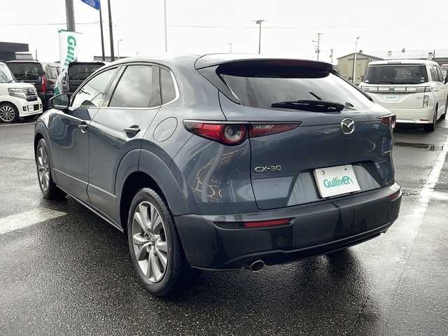 マツダ ＣＸ－３０ 20S プロアクティブ 新潟県 2021(令3)年 7.6万km ポリメタルグレーM ワンオーナー/純正ナビ/(AM/FM/CD/DVD/Bluetooth)/フルセグTV/テレビキャンセラー/衝突軽減ブレーキ/レーンキープアシスト/レーダークルーズコントロール/ブラインドスポットモニター/コーナーセンサー/ヘッドアップディスプレイ/電子パーキングブレーキ/ブレーキホールド/電動リアゲート/コーナーセンサー/ビルトインETC/オートエアコン/オートライト/純正フロアマット/スマートキー/プッシュスタート/取扱説明書/保証書