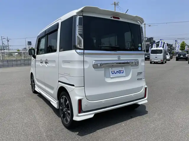 スズキ スペーシア カスタム HYBRID XS 大阪府 2018(平30)年 8.1万km ピュアホワイトP (株)IDOMが運営する【じしゃロン堺店】の自社ローン専用車両になります。/こちらは現金またはオートローンご利用時の価格です。自社ローンご希望の方は別途その旨お申付け下さい