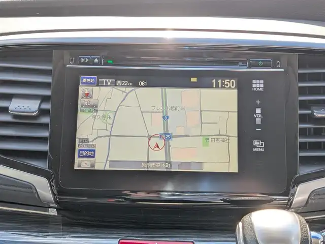 ホンダ オデッセイ アブソルート EX 福井県 2013(平25)年 9.4万km グラマラスモーブP 純正ナビ/フルセグテレビ/バックカメラ/両側パワースライドドア/ブラインドスポットモニター/クルーズコントロール/横滑り防止装置/アイドリングストップ/レーンキープアシスト/盗難防止装置/前後コーナーセンサー/ETC/純正フロアマット/エンジンスタートボタン/ハーフレザーシート/ダブル＋サイドエアバッグ/カーテンエアバッグ/LEDヘッドライト/純正18インチAW/スマートキー