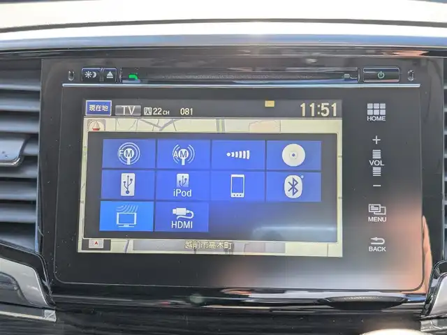 ホンダ オデッセイ アブソルート EX 福井県 2013(平25)年 9.4万km グラマラスモーブP 純正ナビ/フルセグテレビ/バックカメラ/両側パワースライドドア/ブラインドスポットモニター/クルーズコントロール/横滑り防止装置/アイドリングストップ/レーンキープアシスト/盗難防止装置/前後コーナーセンサー/ETC/純正フロアマット/エンジンスタートボタン/ハーフレザーシート/ダブル＋サイドエアバッグ/カーテンエアバッグ/LEDヘッドライト/純正18インチAW/スマートキー