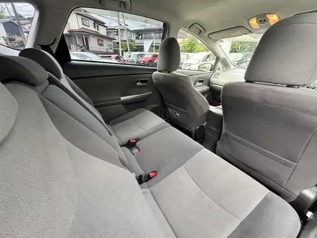 トヨタ プリウス α S 熊本県 2013(平25)年 7.9万km グレーメタリック アルパイン9型ナビ（EX009V)/【フルセグTV/CD/DVD/Bluetooth】/バックカメラ/純正16インチAW/ビルトインETC/プッシュスタート/スマートキー/ウィンカーミラー/オートライト/カーテンエアバック/純正フロアマット/保証書/取扱説明書