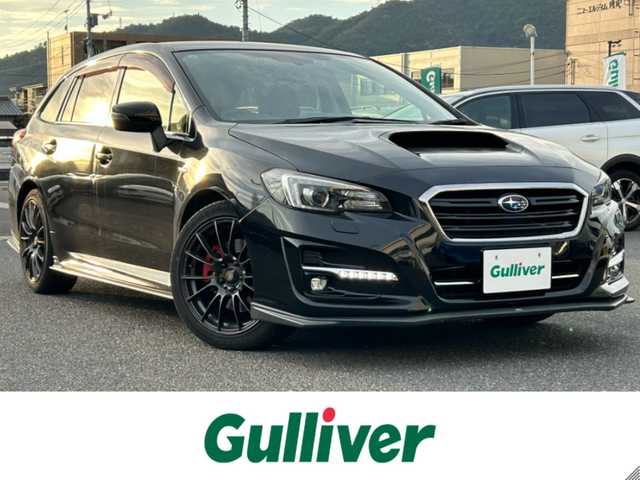 スバル レヴォーグ 1．6GT－S アイサイト 広島県 2017(平29)年 10.9万km クリスタルブラックシリカ STiパフォーマンスパッケージ/・STiフルエアロ（F・S・R）/・STiスカートリップ/・STiフレキシブルドロースティフナー/・STiフレキシブルタワーバー/レッドキャリパー/柿本改マフラー/WedsSport18インチAW/ビルシュタインダンパー/ワンオーナー/carrozzeriaナビ（CD/DVD/フルセグTV/Bluetooth）/バックカメラ/ETC/シートヒーター/パワーシート/衝突被害軽減ブレーキ/車線逸脱警報/ブラインドスポットモニター/レーダークルーズコントロール/コーナーセンサー