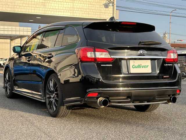 スバル レヴォーグ 1．6GT－S アイサイト 広島県 2017(平29)年 10.9万km クリスタルブラックシリカ STiパフォーマンスパッケージ/・STiフルエアロ（F・S・R）/・STiスカートリップ/・STiフレキシブルドロースティフナー/・STiフレキシブルタワーバー/レッドキャリパー/柿本改マフラー/WedsSport18インチAW/ビルシュタインダンパー/ワンオーナー/carrozzeriaナビ（CD/DVD/フルセグTV/Bluetooth）/バックカメラ/ETC/シートヒーター/パワーシート/衝突被害軽減ブレーキ/車線逸脱警報/ブラインドスポットモニター/レーダークルーズコントロール/コーナーセンサー