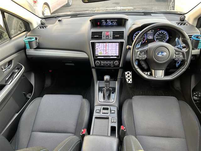 スバル レヴォーグ 1．6GT－S アイサイト 広島県 2017(平29)年 10.9万km クリスタルブラックシリカ STiパフォーマンスパッケージ/・STiフルエアロ（F・S・R）/・STiスカートリップ/・STiフレキシブルドロースティフナー/・STiフレキシブルタワーバー/レッドキャリパー/柿本改マフラー/WedsSport18インチAW/ビルシュタインダンパー/ワンオーナー/carrozzeriaナビ（CD/DVD/フルセグTV/Bluetooth）/バックカメラ/ETC/シートヒーター/パワーシート/衝突被害軽減ブレーキ/車線逸脱警報/ブラインドスポットモニター/レーダークルーズコントロール/コーナーセンサー