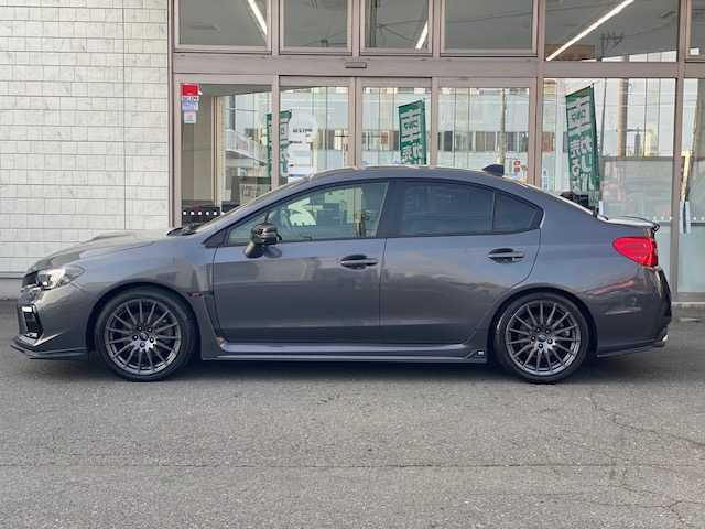 スバル ＷＲＸ Ｓ４ STIスポーツアイサイト 青森県 2020(令2)年 5.8万km マグネタイトグレーメタリック ワンオーナー/ターボ/4WD/eyesight/純正ナビ（BT/DVD/BD/フルセグ）/バックカメラ/サイドカメラ/STI専用ハーフレザーRECAROシート/D/Nパワーシート/前席シートヒーター/STIスポイラー(フロント/サイド/リアアンダー)/ミラー型ドライブレコーダー/BSM/AVH/MTモード付きAT/レーダークルーズコントロール/ビルトインETC/(225/45/18)AW付き冬タイヤ積込み/記録簿R2/R3/R4/R5/R6/スペアキー/ナビ説明書/新車時保証書/eyesight説明書/取扱説明書