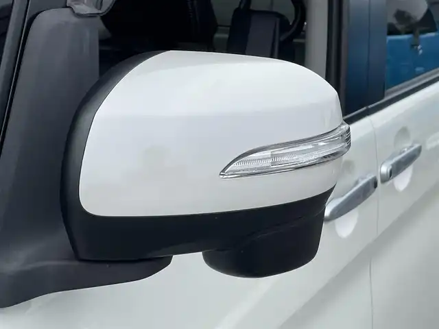 ダイハツ タント カスタム X トップED SAⅡ 青森県 2015(平27)年 7.3万km 白 4WD/社外ナビ/バックカメラ/フルセグTV/衝突軽減ブレーキ/片側パワースライドドア/オートライト/ETC