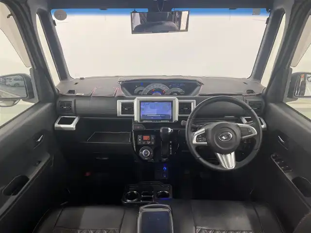 ダイハツ ウェイク 岡山県 2017(平29)年 3.9万km オフビートカーキM 社外ナビ/フルセグtv/両側パワースライド/コーナーセンサー/プリクラッシュセーフティ