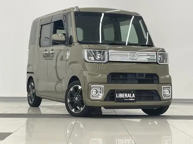 ダイハツ ウェイク 岡山県 2017(平29)年 3.9万km オフビートカーキM 社外ナビ/フルセグtv/両側パワースライド/コーナーセンサー/プリクラッシュセーフティ