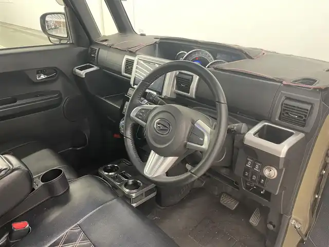 ダイハツ ウェイク 岡山県 2017(平29)年 3.9万km オフビートカーキM 社外ナビ/フルセグtv/両側パワースライド/コーナーセンサー/プリクラッシュセーフティ