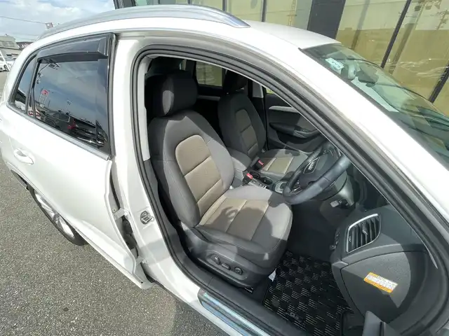 アウディ Ｑ３ 2．0 TFSI クワトロ 211PS 石川県 2015(平27)年 2.7万km 白 純正18incAW/純正HDDナビ/バックカメラ/前後ソナー/ドライブレコーダー(全方位型)/キーレスエントリー/エンジンスタートボタン/オートライト/HIDヘッドライト/フォグランプ(前後)/トノカバー/ドアバイザー/ETC
