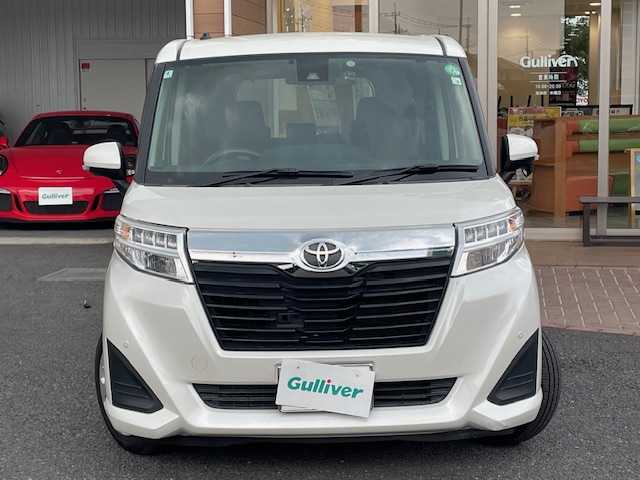 トヨタ ルーミー G S 埼玉県 2018(平30)年 5.2万km パールホワイトⅢ メモリ-ナビ/フルセグテレビ/バックカメラ/アイドリングストップ/ウィンカーミラー/クルーズコントロール/ドアバイザー/プッシュスタート/両側パワースライドドア/ETC/後席サンシェード/前ドラレコ/保証書/取扱説明書