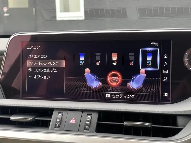 レクサス ＥＳ 300h 山梨県 2019(令1)年 4万km ソニッククォーツ 純正メモリナビ/フルセグ/Bluetooth/バックカメラ/三眼LED/SR/プリクラッシュ/レーダークルーズコントロール/LKA/BSM/ベージュ革/シートヒーター /ベンチレーション/リアサンシェード/ETC2.0/純正18インチAW