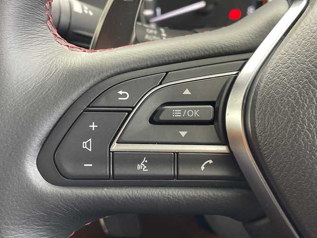 日産 スカイライン 400R 愛知県 2023(令5)年 1.2万km ＤグリーンＭ 法人ワンオーナー/カラーコードDAP ミッドナイトパープル（RM）/８インチ＆７インチツインディスプレイ純正ナビ/・フルセグ/・CD/DVD/・Bluetooth/・USB・AUX/インテリジェントアラウンドビューモニター/純正ドライブレコーダー/ビルトインETC/BOSEサウンドシステム/インテリジェントエマージェンシーブレーキ/後側方衝突防止支援システム/車線逸脱防止支援システム/インテリジェントクルーズコントロール/ハイビームアシスト・アクティブAFS/パーソナルドライビングポジションメモリーシステム/運転席・助手席パワーシート/シートヒーター/ウェッズスポーツアルミホイール