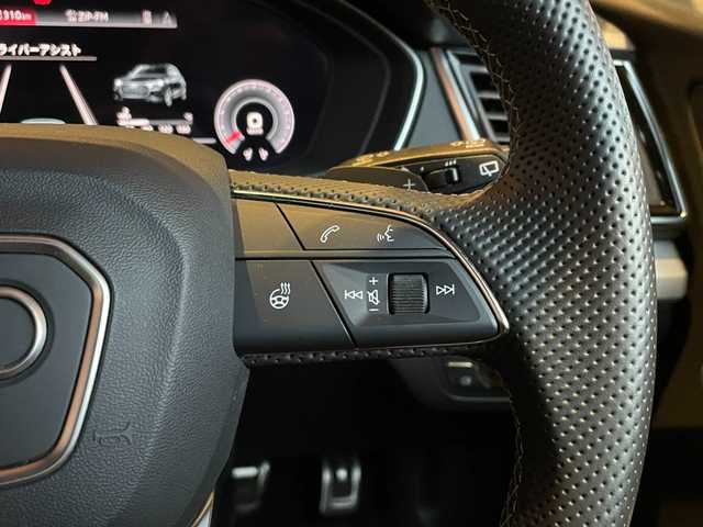 アウディ アウディ Ｑ５ SB 40TDIクワトロ Sライン 愛知県 2022(令4)年 1万km デイトナグレーパールエフェクト ワンオーナー/ブラックスタイリングパッケージ/コンフォートパッケージ/マトリクスLEDヘッドライト/純正ナビ/フルセグTV/360度カメラ/ACC/LKA/BSM/ステアリングヒーター/全席シートヒーター/ワイヤレスチャージング/純正19インチアルミホイール