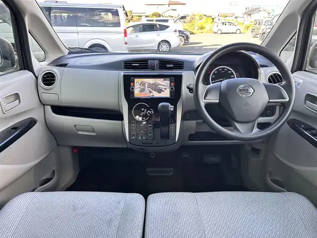 日産 デイズ X 宮城県 2014(平26)年 8.9万km プレミアムパープルP 4WD/純正ナビ/フルセグTV/Bluetooth/CD/DVD/SD/AUX/バックカメラ/アラウンドビューモニター/エマージェンシーストップシグナル/スーパーUVカット断熱ガラス/純正エンジンスターター/ウインカーミラー/D席シートヒーター/マニュアルレベライザー/ラジアルタイヤ積込/フロアマット/ドアバイザー/保証書/取扱説明書