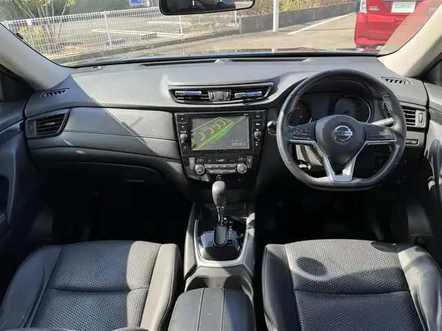 日産 エクストレイル 20X 長崎県 2018(平30)年 10.7万km ダイヤモンドブラック ワンオーナー/純正SDナビ(FM/AM/BT/ワンセグ/CD/DVD)/プッシュスタート/スマートキー/ステアリングスイッチ/パートタイム4WD/ビルトインETC/純正ドラレコ/純正フロアマット/純正18インチアルミホイール/バックカメラ/アイドリングストップ/パワーバックドア/ABS/横滑り防止装置/前後コーナーセンサー/オートライト/ヒルディセントコントロール/LEDヘッドライト/SRSダブルエアバッグ/ISOFIX/車両取扱説明書/ナビ取扱説明書/ドラレコ取扱説明書/保証書/スペアキー1本