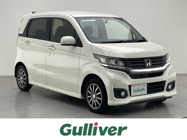 ホンダ Ｎ ＷＧＮ カスタム G 兵庫県 2014(平26)年 7万km プレミアムホワイトパール 純正オーディオ/ドライブレコーダー/スマートキー/オートライト/純正14インチAW