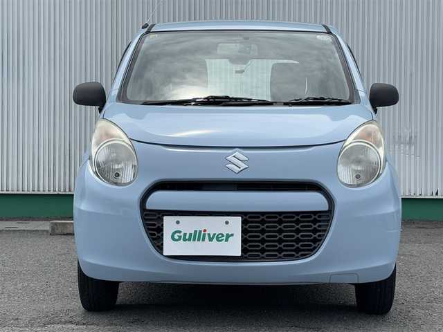 スズキ アルト F 徳島県 2012(平24)年 9.6万km エアブルーメタリック 社外ナビ【MDV-L300】/バックカメラ/ワンセグTV/CD/DVD/AC/ハロゲンヘッドライト/純正ホイールキャップ/ドアバイザー/リモコンキー/スペアキー