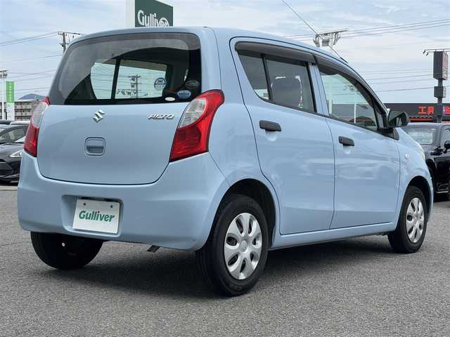 スズキ アルト F 徳島県 2012(平24)年 9.6万km エアブルーメタリック 社外ナビ【MDV-L300】/バックカメラ/ワンセグTV/CD/DVD/AC/ハロゲンヘッドライト/純正ホイールキャップ/ドアバイザー/リモコンキー/スペアキー