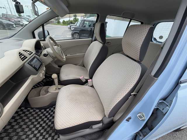 スズキ アルト F 徳島県 2012(平24)年 9.6万km エアブルーメタリック 社外ナビ【MDV-L300】/バックカメラ/ワンセグTV/CD/DVD/AC/ハロゲンヘッドライト/純正ホイールキャップ/ドアバイザー/リモコンキー/スペアキー