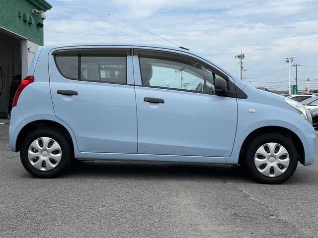 スズキ アルト F 徳島県 2012(平24)年 9.6万km エアブルーメタリック 社外ナビ【MDV-L300】/バックカメラ/ワンセグTV/CD/DVD/AC/ハロゲンヘッドライト/純正ホイールキャップ/ドアバイザー/リモコンキー/スペアキー