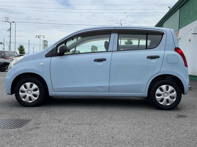 スズキ アルト F 徳島県 2012(平24)年 9.6万km エアブルーメタリック 社外ナビ【MDV-L300】/バックカメラ/ワンセグTV/CD/DVD/AC/ハロゲンヘッドライト/純正ホイールキャップ/ドアバイザー/リモコンキー/スペアキー