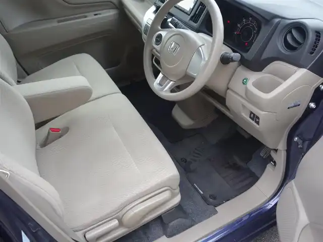 ホンダ Ｎ ＷＧＮ G Aパッケージ 静岡県 2015(平27)年 4.4万km プレミアムブルームーンパール ワンオーナー/禁煙車/純正7インチナビ(VXM-155VSi)/　BT/ワンセグTV/CD/DVD/SD/USB/iPod/バックカメラ/ステアリングスイッチ/HIDヘッドランプ/オートライト/オートエアコン/ABS/SRSエアバッグ/　運転席/助手席/サイド/カーテン/アイドリングストップシステム/衝突軽減ブレーキ/純正フロアマット/ドアバイザー/スマートキー/プッシュスタート/取扱説明書/保証書