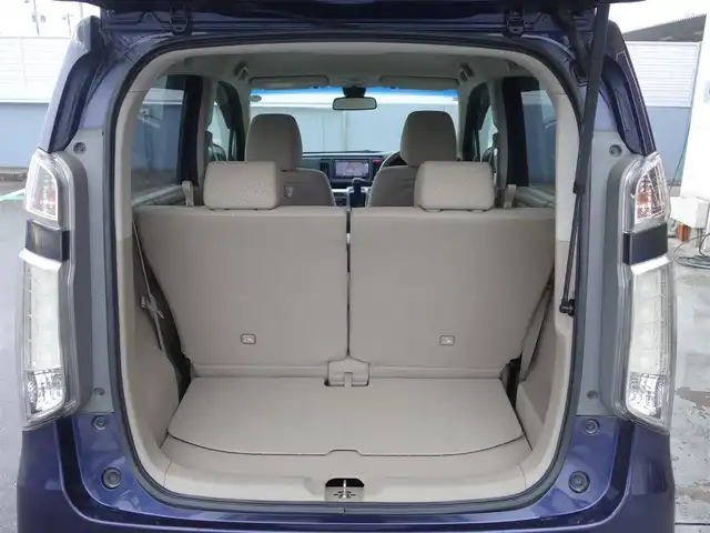 ホンダ Ｎ ＷＧＮ G Aパッケージ 静岡県 2015(平27)年 4.4万km プレミアムブルームーンパール ワンオーナー/禁煙車/純正7インチナビ(VXM-155VSi)/　BT/ワンセグTV/CD/DVD/SD/USB/iPod/バックカメラ/ステアリングスイッチ/HIDヘッドランプ/オートライト/オートエアコン/ABS/SRSエアバッグ/　運転席/助手席/サイド/カーテン/アイドリングストップシステム/衝突軽減ブレーキ/純正フロアマット/ドアバイザー/スマートキー/プッシュスタート/取扱説明書/保証書