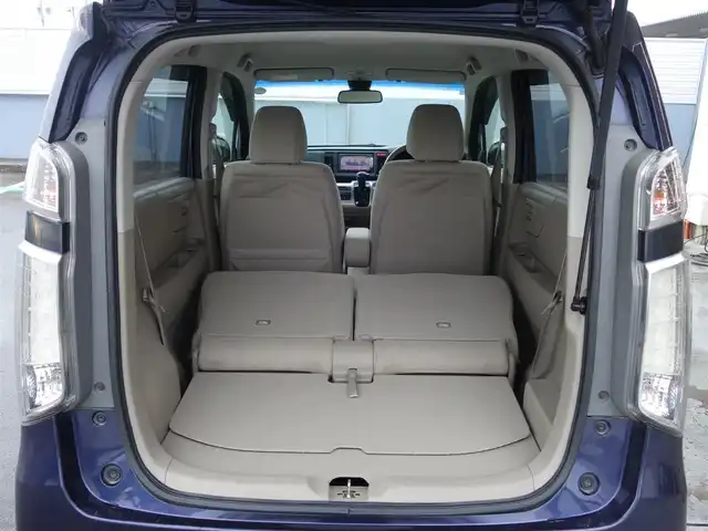 ホンダ Ｎ ＷＧＮ G Aパッケージ 静岡県 2015(平27)年 4.4万km プレミアムブルームーンパール ワンオーナー/禁煙車/純正7インチナビ(VXM-155VSi)/　BT/ワンセグTV/CD/DVD/SD/USB/iPod/バックカメラ/ステアリングスイッチ/HIDヘッドランプ/オートライト/オートエアコン/ABS/SRSエアバッグ/　運転席/助手席/サイド/カーテン/アイドリングストップシステム/衝突軽減ブレーキ/純正フロアマット/ドアバイザー/スマートキー/プッシュスタート/取扱説明書/保証書