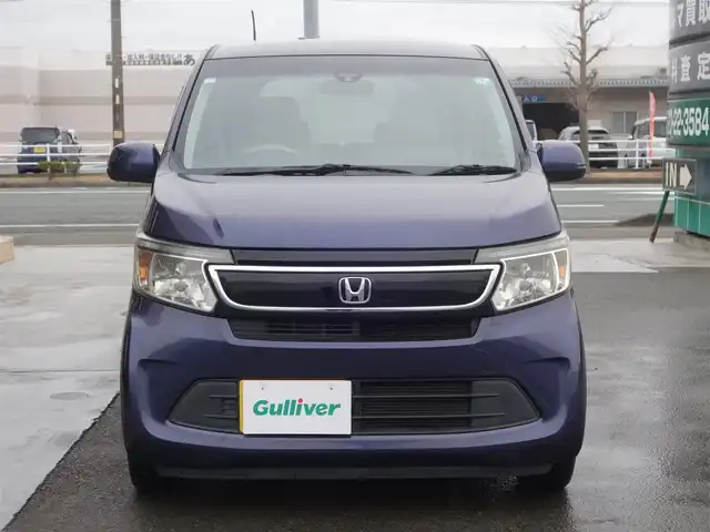 ホンダ Ｎ ＷＧＮ G Aパッケージ 静岡県 2015(平27)年 4.4万km プレミアムブルームーンパール ワンオーナー/禁煙車/純正7インチナビ(VXM-155VSi)/　BT/ワンセグTV/CD/DVD/SD/USB/iPod/バックカメラ/ステアリングスイッチ/HIDヘッドランプ/オートライト/オートエアコン/ABS/SRSエアバッグ/　運転席/助手席/サイド/カーテン/アイドリングストップシステム/衝突軽減ブレーキ/純正フロアマット/ドアバイザー/スマートキー/プッシュスタート/取扱説明書/保証書