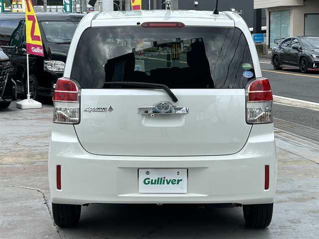 トヨタ スペイド G 大分県 2014(平26)年 5.1万km ホワイトパールクリスタルシャイン  ワンオーナー/ 社外メモリナビ/　・フルセグTV/　・BTオーディオ/　・CD/DVD再生/　・AM/FM/　・バックカメラ/ 片側パワースライドドア/ 運転席シートヒーター/ 横滑り防止装置/ ETC/ 12Vシガーソケット/ 純正フロアマット/ 電動格納ミラー/ KENWOODツィータースピーカー/ クラリオンサブウーファー/ 純正15インチアルミホイール/ ドアバイザー