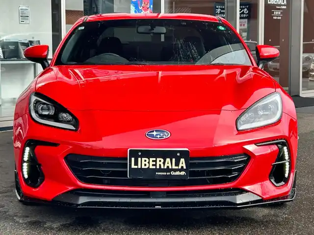 スバル ＢＲＺ S 富山県 2021(令3)年 5.9万km 赤 MT車/社外ナビ/フルセグテレビ/Bluetooth接続/USB接続/DVD/CD再生/バックカメラ/クルコン/プッシュスタート/D/N席シートヒーター/デュアルAAC/ETC/横滑り防止